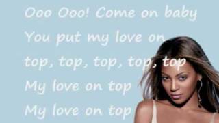 Beyonce  Love On Top  lyrics male version [upl. by Adim]