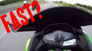 2014 Kawasaki Ninja 300  First Ride [upl. by Yecaj500]