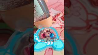 Removing SHARPIE w GEL SANITIZER 👀🩵 kawaii shaker keychain [upl. by Woodhouse161]