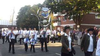 Schützenfest KölnRathHeumar 2012 Parade TC BlauWeiß [upl. by Efeek]