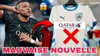 LOLYMPIQUE DE MARSEILLE dit non à grand sponsor ils ont des liens avec le PSG  Gavi à le feu vert [upl. by Box816]