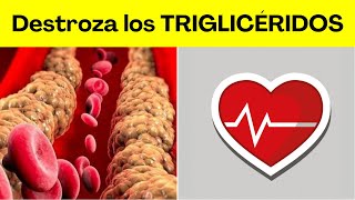 ¡ESTA es LA MEJOR HIERBA para BAJAR los TRIGLICÉRIDOS de forma natural [upl. by Stillmann]