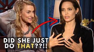 Angelina Jolie tears up during interview quotIts been a very emotional journeyquot [upl. by Marozik]