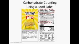 Counting Carbohydrates Using a Food Label  Diabetes Center for Children at CHOP [upl. by Uphemia164]