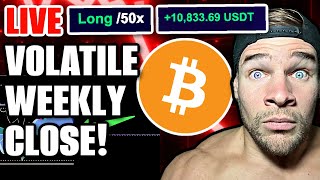 BITCOIN INSANE WEEKLY CLOSE This Week Will Change EVERYTHING [upl. by Aniryt417]