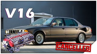 The Cancelled V16 Engines Of BMW and Mercedes [upl. by Eninahpets]