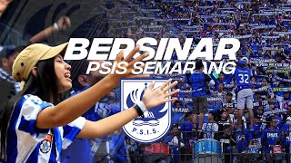 Bersinar  PSIS Semarang dengan Lirik Chant Panser Biru [upl. by Henson]