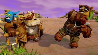 Skylanders Short Cuts Night Shift l SWAP Force l Skylanders [upl. by Attikin60]