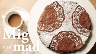 Kladdkaka chokoladekage med vaniljesukker  Frk Kræsen [upl. by Crow]