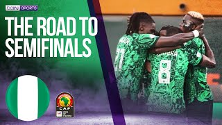 AFCON 2023  All Nigeria Goals on the Road to Semifinals [upl. by Kristoforo497]