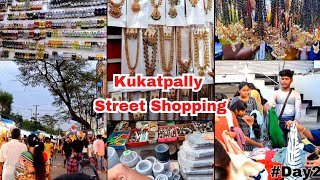 Kukatpally Street Shopping 🛍  Latest Collection  Budget Friendly Shopping  Jntu Shopping [upl. by Airyt]