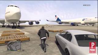 GTA 5 How to Steal a Jumbo Jet [upl. by Bible]