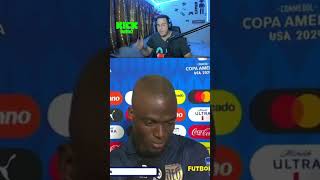 Mi reacción 🇪🇨 a las declaraciones de enner valencia después de fallar penal frente a argentina 🇦🇷 [upl. by Waldemar]