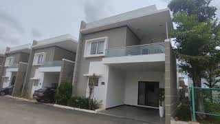 Living Grand Explore 4 BHK Luxury Row Villas in Bangalore Near Whitefield Hoskote Road [upl. by Eirojam]