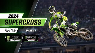 2024 Monster Energy Supercross Race Recap Anaheim 1 [upl. by Ennaxxor]