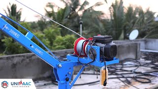 400 kg mini crane premium brand  Unimaac Engineers [upl. by Viglione826]