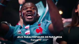 France•TV  BandeAnnonce Jeux Paralympiques de Paris 2024 [upl. by Ulita]