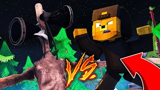 KAARIS LE DOUDOU AFFRONTE SIREN HEAD SUR MINECRAFT  ⚔️ ÉNORME COMBAT [upl. by Bilski]