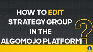 How To Edit Strategy Group [upl. by Daeriam]