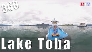 360VR Lake TobaSumatraIndonesiaTuk Tuk [upl. by Nolyad]