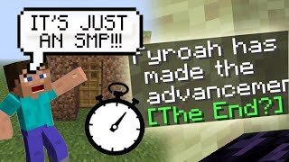 Joining an SMP as an undercover Speedrunner [upl. by Debora]