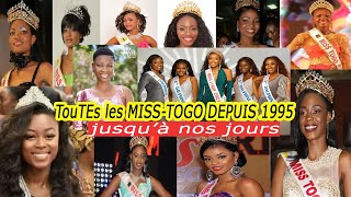 Toutes les miss Togo de 1995 à 2023 [upl. by Eirot]