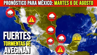 ⚠️ Se Espera Algo Fuerte en Estas Regiones de México [upl. by Lanie374]