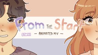 From the Start 💌 Animated MV  Original Characters [upl. by Gulick22]