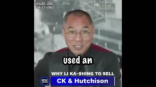 The CCP forces Li Kashing to sell assets of Cheung Kong Holdings and Hutchison Whampoa [upl. by Kalam]