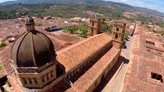 Barichara Santander Colombia desde el Aire con Drone [upl. by Lenoil]