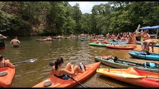 Red Necks with Pay Checks What Happens when 1000 People Kayak at the Same Time Yacht Club [upl. by Nirra]