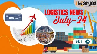 Logistics News July 2024 Rising Air Freight Rates amp Port Congestion News [upl. by Nisaj]