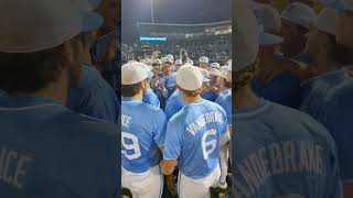 UNC Baseball wins 43 over LSU [upl. by Bernarr]