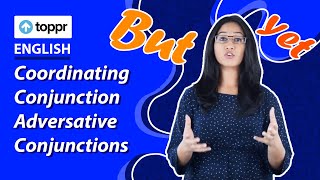 Coordinating Conjunction  Adversative Conjunctions  Conjunctions  Class 7 English [upl. by Nagud]