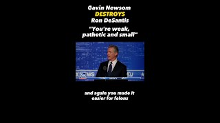 Gavin Newsom Destroys Ron DeSantis [upl. by Ccasi805]