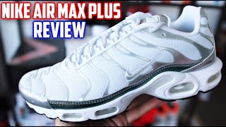 Underrated Nike Air Max Sneakers Air Max Plus WhiteIridescent REVIEW [upl. by Tezil]