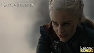 DAENERYS BURNS KING’S LANDING AFTER BELLS RING  1080p HD  GAME OF THRONES S08 E05 [upl. by Alak]