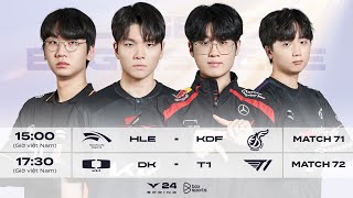 Bình Luận Tiếng Việt HLE vs KDF  DK vs T1  Tuần 8 Ngày 1  LCK Mùa Xuân 2024 [upl. by Yeldahc]