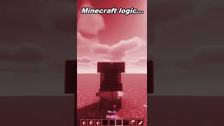 Minecraft Logic🤔 はいよろこんで [upl. by Caye]