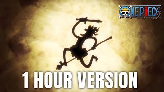 One Piece  Drums of Liberation x Overtaken 1 HOUR VERSION [upl. by Aikemet]