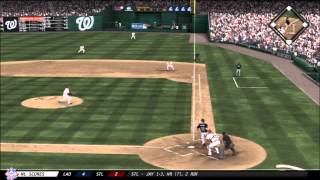 HES BACK  Atlanta Braves vs Washington Nationals Franchise Mode  EP 45 MLB 13 The Show [upl. by Barina]