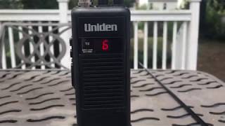 Uniden PRO401HH Handheld CB Radio and Cobra HATA Antenna [upl. by Voorhis292]