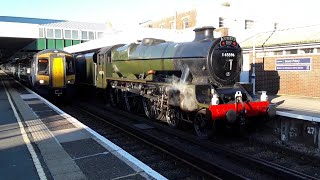 Trains at Dover Priory SEML 111123 Feat 45596 Bahamas [upl. by Dalis]