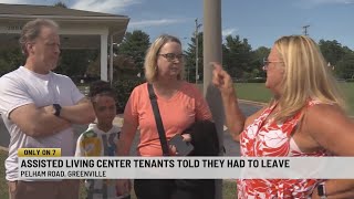 Greenville assisted living facility residents blindsided by notice to vacate [upl. by Remliw]