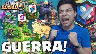 ¡JUEGO GUERRA DE CLANES por PRIMERA VEZ en Clash Royale Yair17 [upl. by Netsriik]