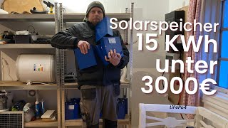 15 KWh Batteriespeicher für unter 3000 Euro selber bauen mit Catl 302Ah Zellen Teil 1 [upl. by Dorcas]