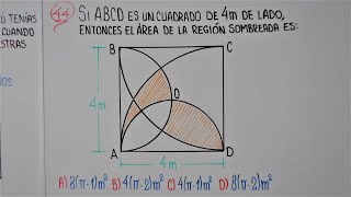 ÁREAS DE REGIONES SOMBREADAS  RAZONAMIENTO MATEMÁTICO [upl. by Niarb402]