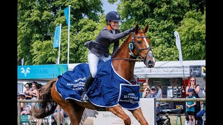 Bubby Upton on Magic Roundabout IV at Bramham International Horse Trials 2023 [upl. by Islaen297]