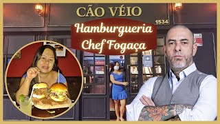 CÃO VÉIO  Tatuapé  Quanto gastamos na hamburgueria do chef Henrique Fogaça🍔🍹 [upl. by Karry]