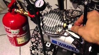 worlds most easy air compressor tank build [upl. by Ellevehs]